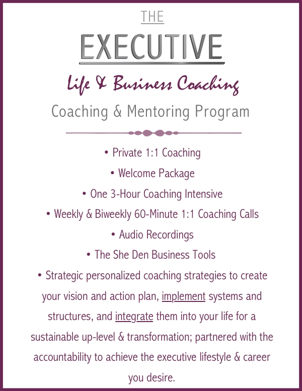 » The Executive Life & Business Coaching Program